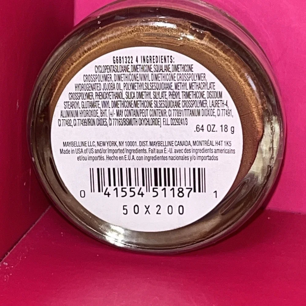 Maybelline Dream Matte Mousse Foundation COCOA‎ 3 Dark .64 oz 1 PACK-SEALED
